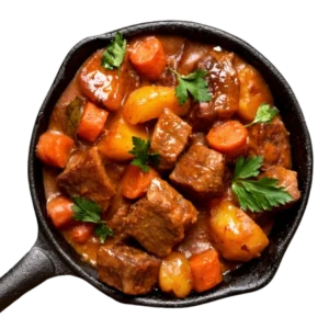Carne guisada con patatas