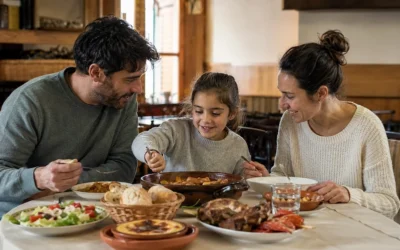 Comer en familia en Los Arcos: sabor casero para mayores y pequeños